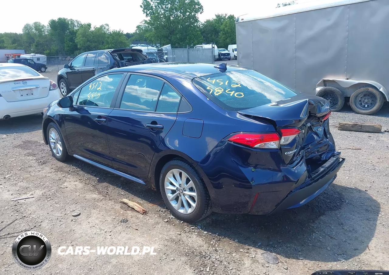 2021 Toyota Corolla Le VIN:5YFVPMAE2MP219010 - 3