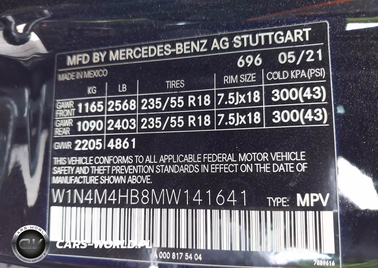 2021 Mercedes-Benz Glb 250 4Matic VIN:W1N4M4HB8MW141641 - 9