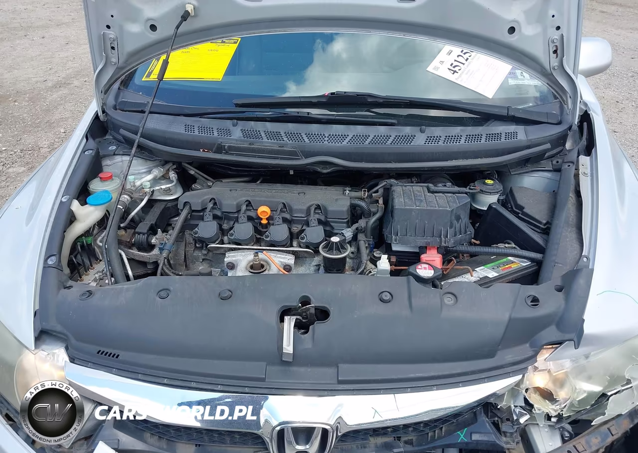 2011 Honda Civic Lx VIN:2HGFA1F58BH532421 - 10