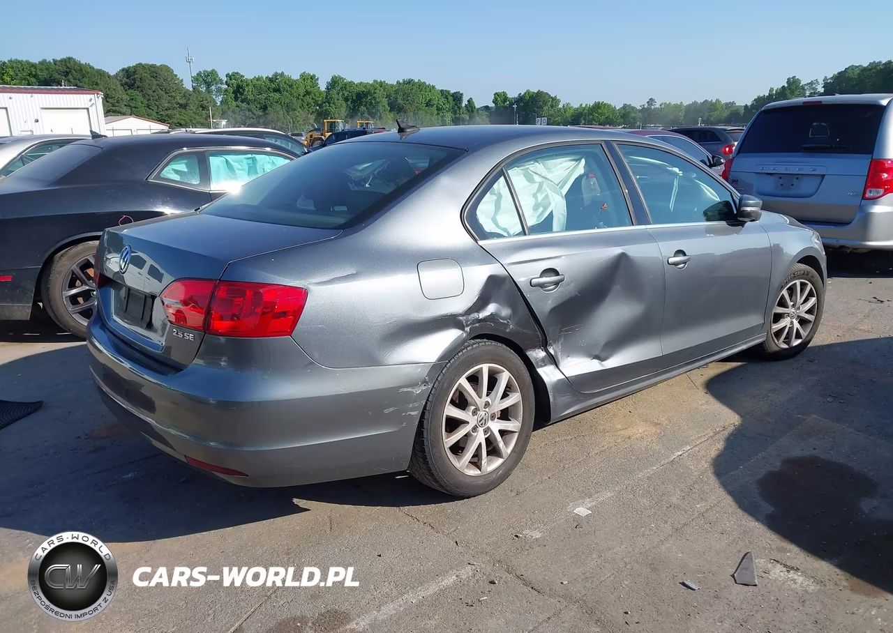 2013 Volkswagen Jetta 2.5L Se VIN:3VWDX7AJ6DM295683 - 4