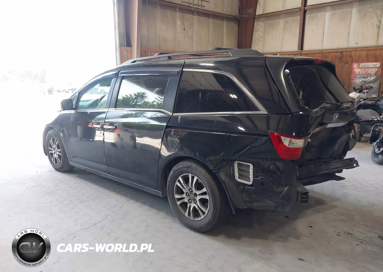 2012 Honda Odyssey Ex-L VIN:5FNRL5H66CB146073 - 3