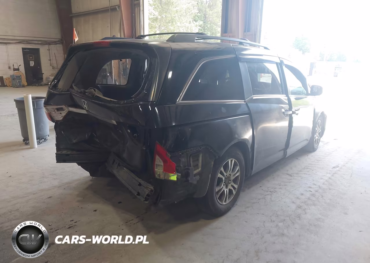 2012 Honda Odyssey Ex-L VIN:5FNRL5H66CB146073 - 4