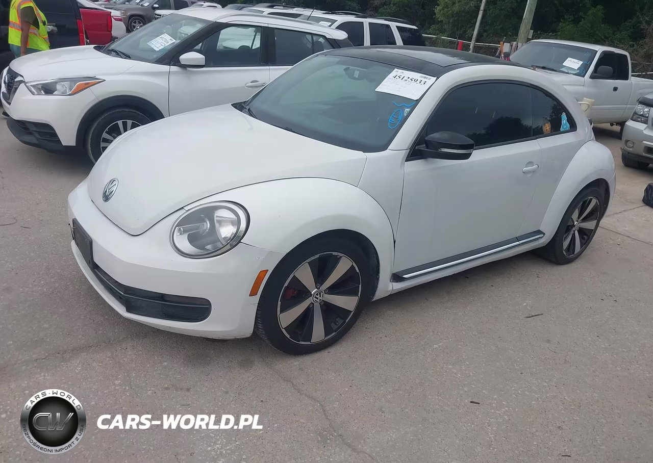 2012 Volkswagen Beetle 2.0T Turbo VIN:3VWV87AT8CM627849 - 2