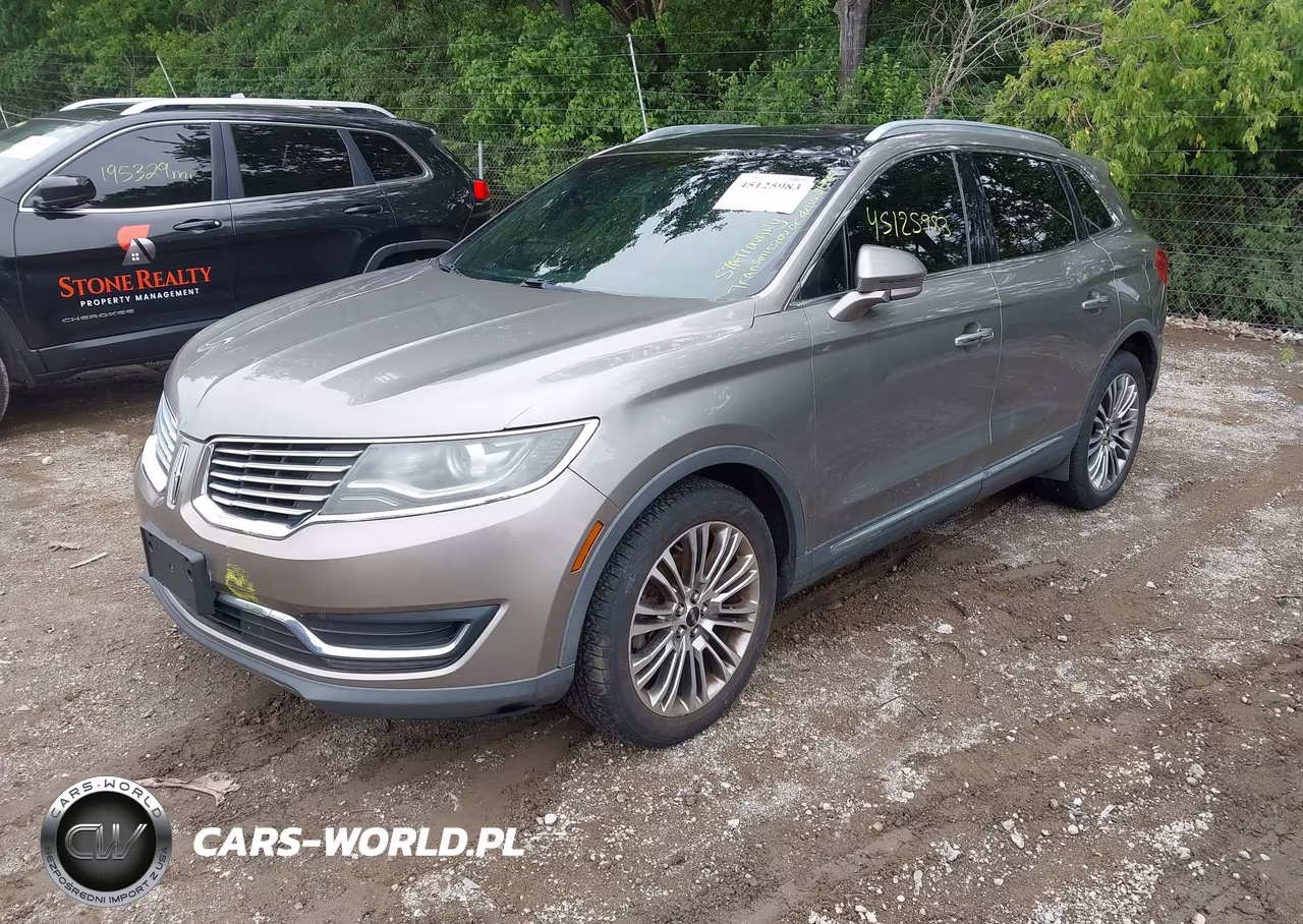 2016 Lincoln Mkx Reserve VIN:2LMTJ8LR3GBL46751 - 2