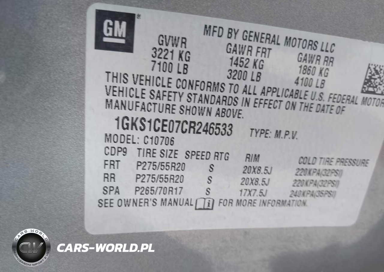 2012 GMC Yukon Slt VIN:1GKS1CE07CR246533 - 9