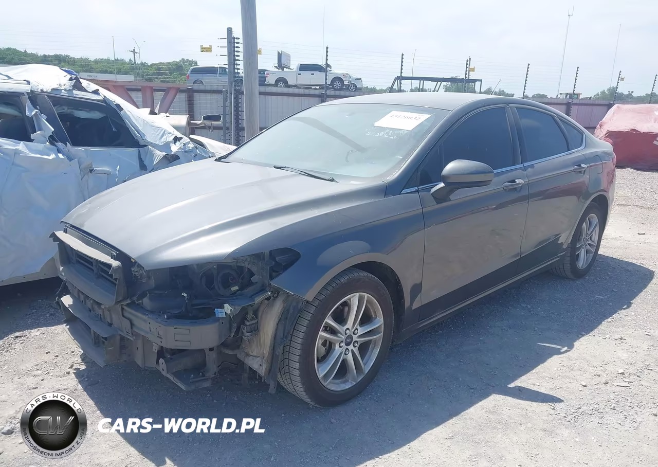 2018 Ford Fusion Se VIN:3FA6P0H76JR144800 - 2