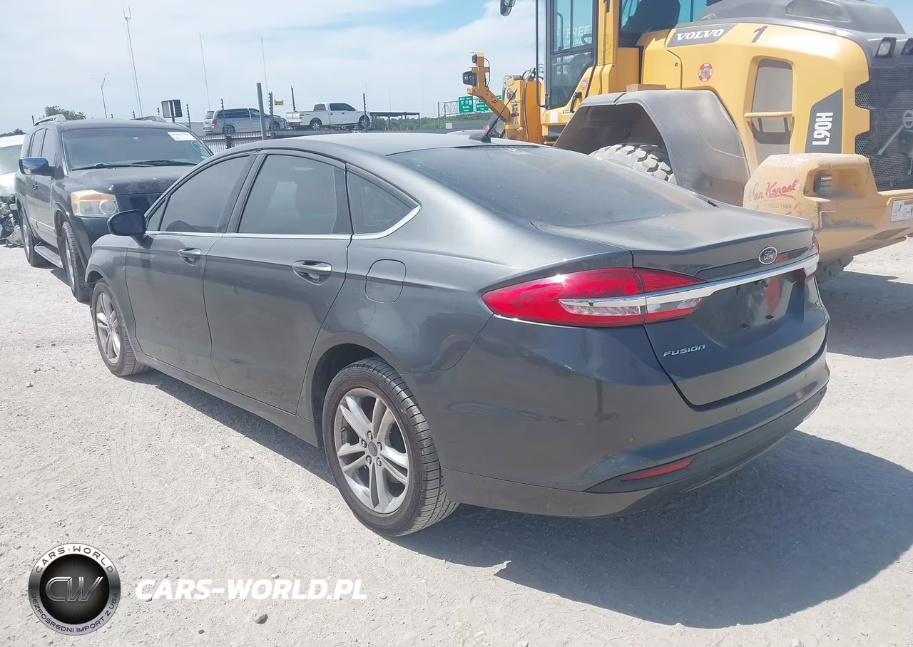 2018 Ford Fusion Se VIN:3FA6P0H76JR144800 - 3