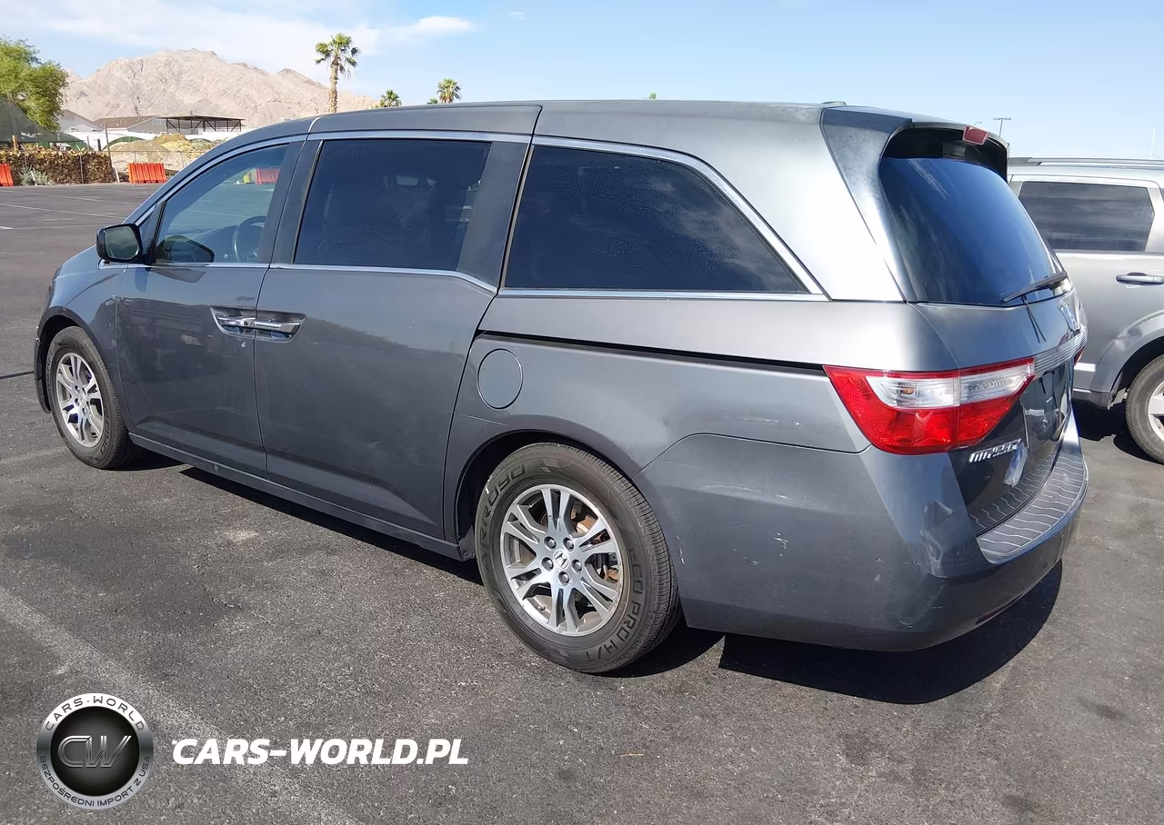 2011 Honda Odyssey Ex-L VIN:5FNRL5H67BB033442 - 3
