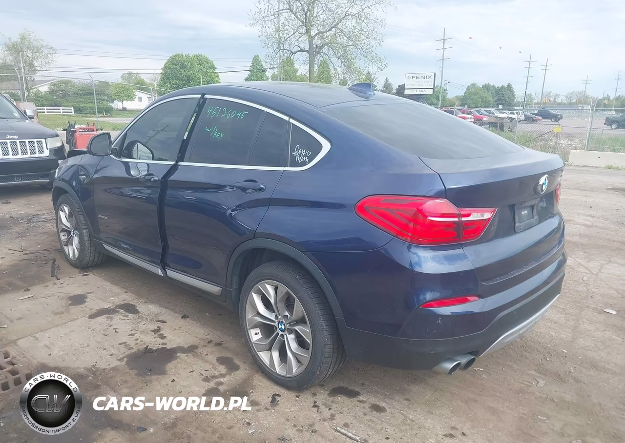2017 BMW X4 xDrive28I VIN:5UXXW3C37H0T79982 - 3