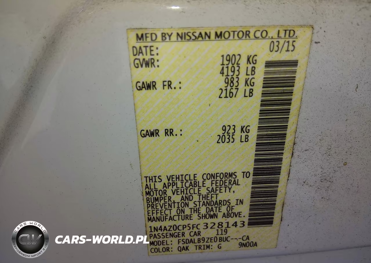 2015 Nissan Leaf S VIN:1N4AZ0CP5FC328143 - 9