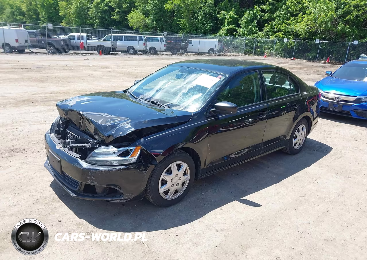 2014 Volkswagen Jetta 2.0L S VIN:3VW2K7AJ4EM406562 - 2