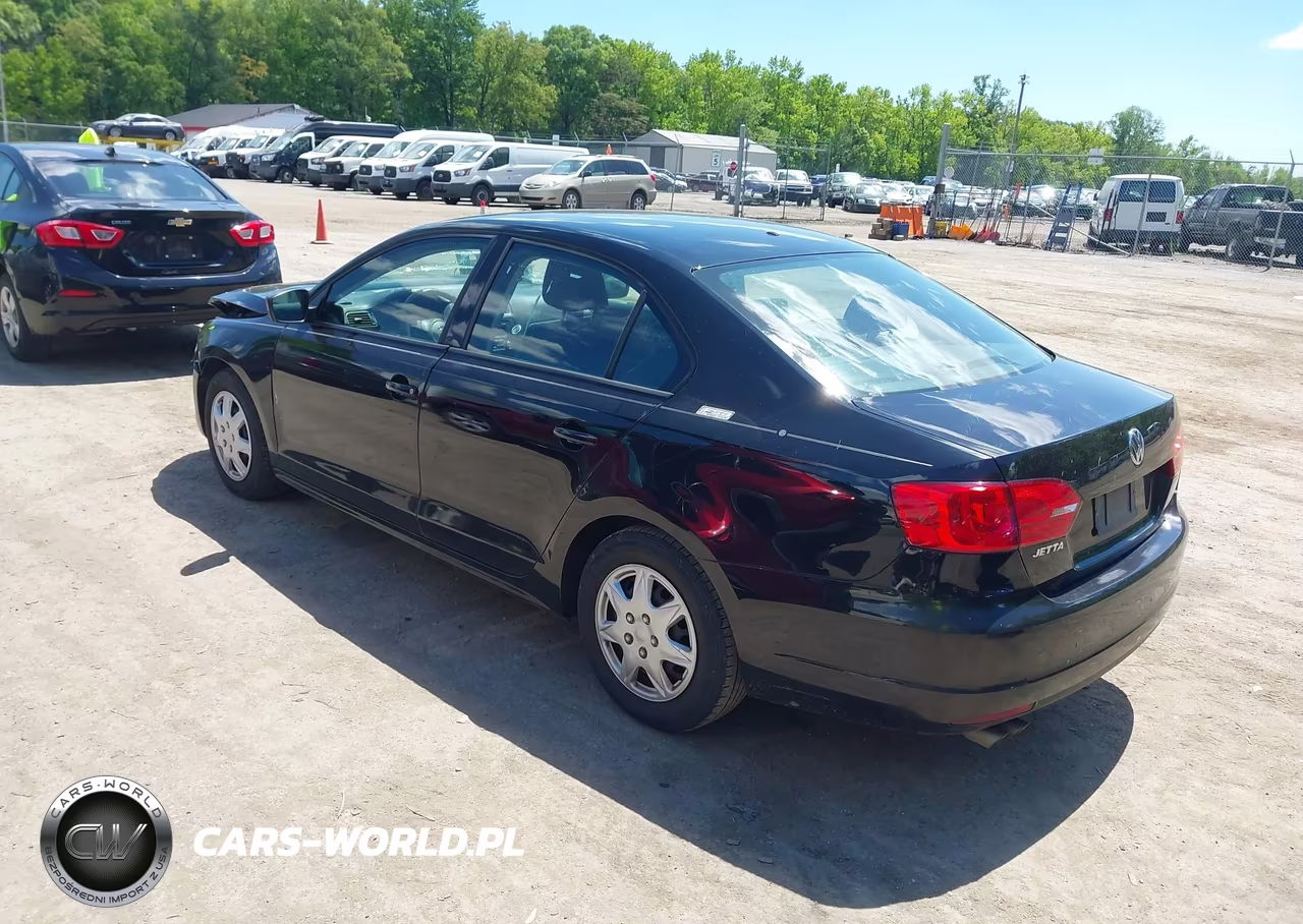 2014 Volkswagen Jetta 2.0L S VIN:3VW2K7AJ4EM406562 - 3