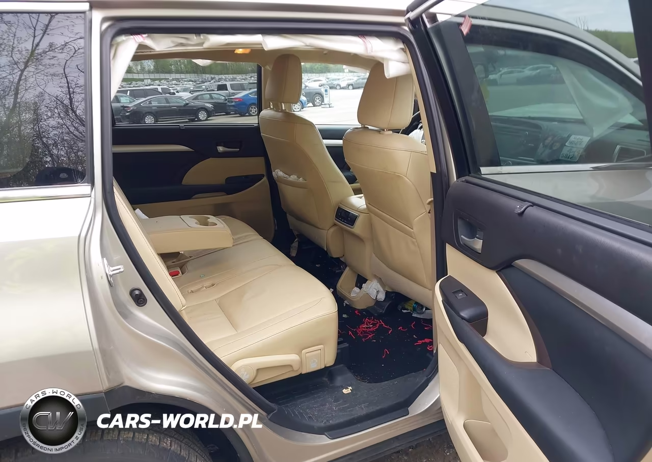 2015 Toyota Highlander Xle V6 VIN:5TDJKRFH8FS117279 - 8