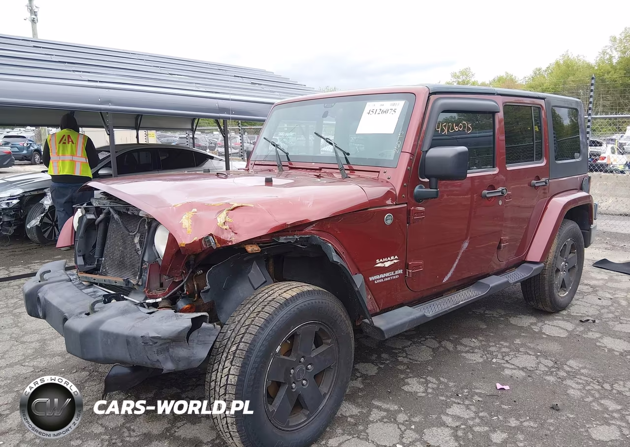 2008 Jeep Wrangler Unlimited Sahara VIN:1J8GA59118L646784 - 2