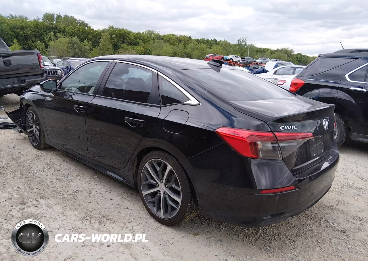 2022 Honda Civic Touring VIN:2HGFE1F94NH327870 - 3