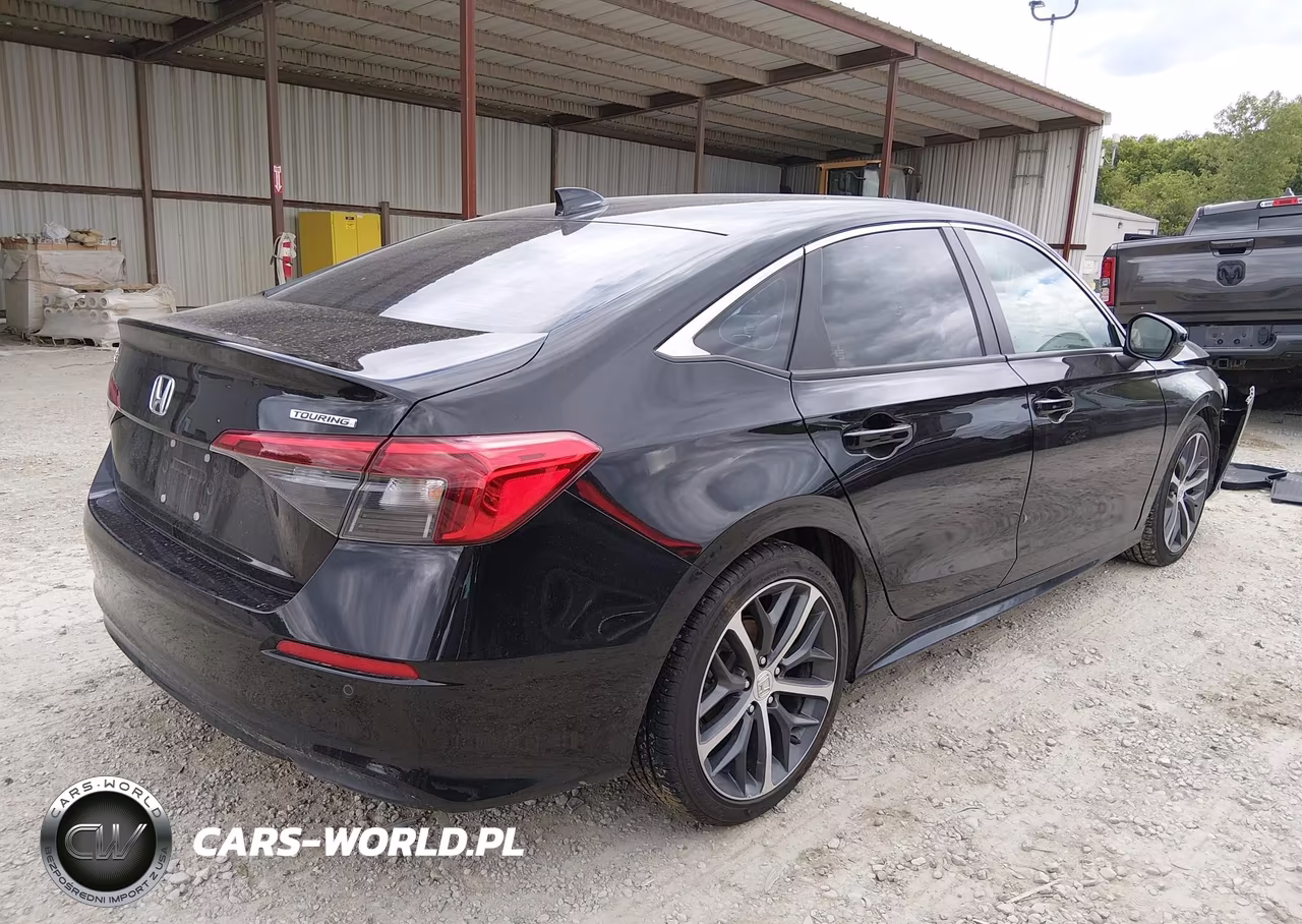 2022 Honda Civic Touring VIN:2HGFE1F94NH327870 - 4