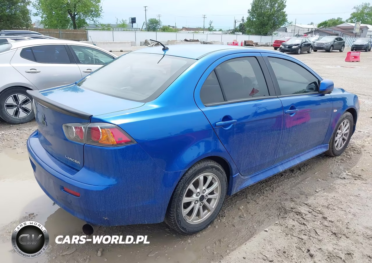 2011 Mitsubishi Lancer Es VIN:JA32U2FU0BU021587 - 4