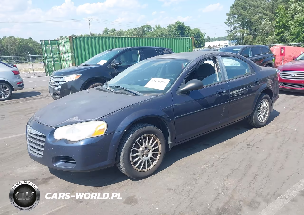 2004 Chrysler Sebring Lx VIN:1C3EL46X34N217807 - 2