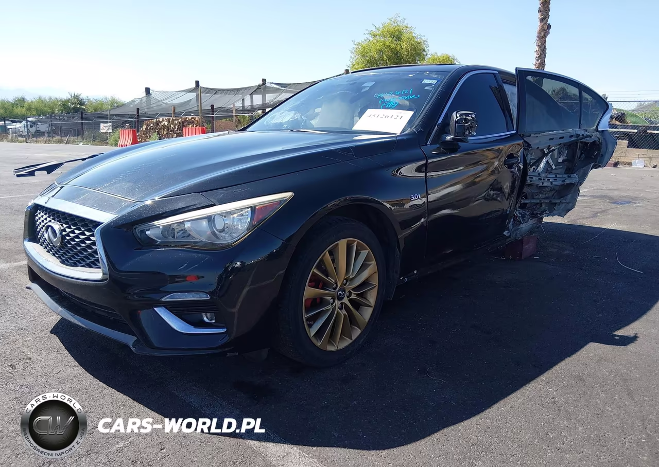 2018 Infiniti Q50 3.0T Luxe VIN:JN1EV7AR1JM436754 - 2