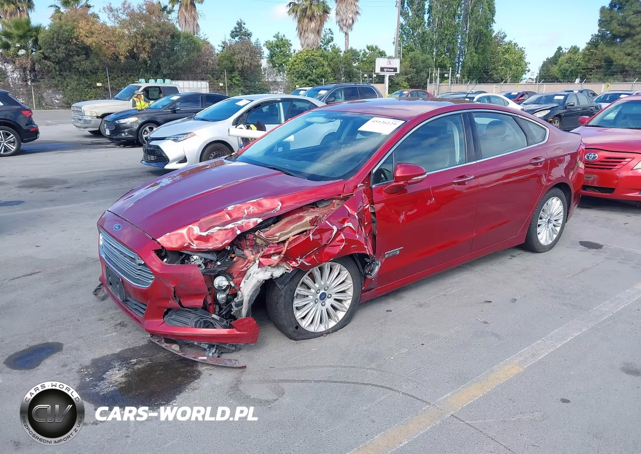 2015 Ford Fusion Energi Se Luxury VIN:3FA6P0PU8FR245805 - 2