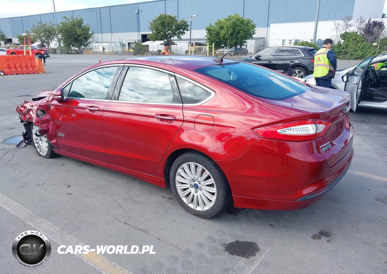 2015 Ford Fusion Energi Se Luxury VIN:3FA6P0PU8FR245805 - 3