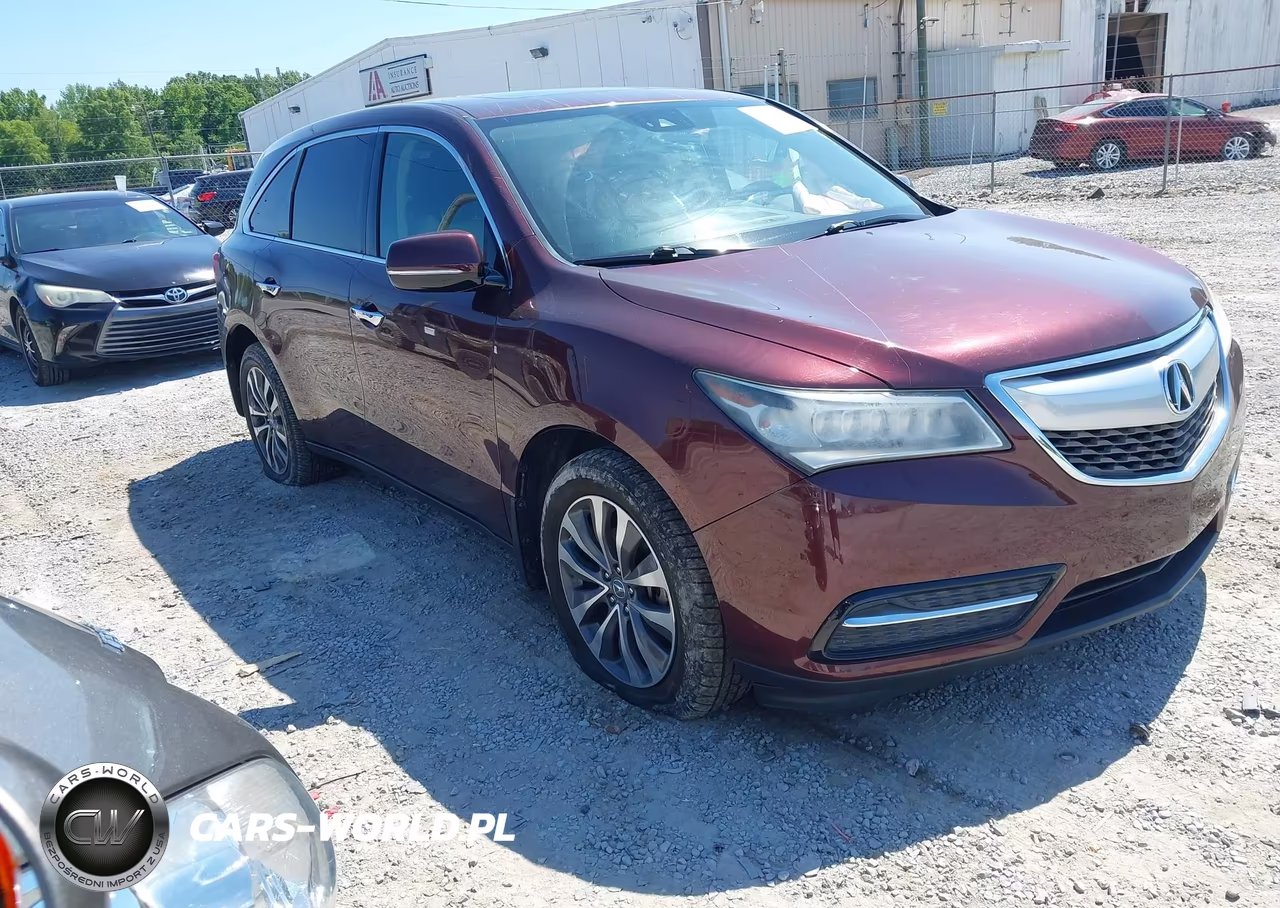 2016 Acura Mdx Technology Acurawatch Plus Packages-Technology Package – zdjęcie 1 z 16
