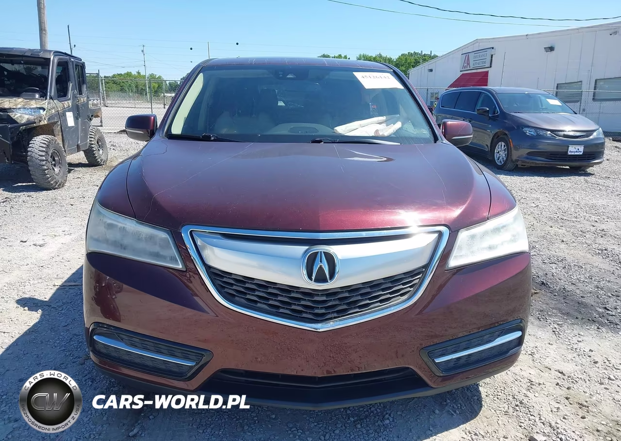 2016 Acura Mdx Technology Acurawatch Plus Packages-Technology Package VIN:5FRYD4H4XGB001382 - 12