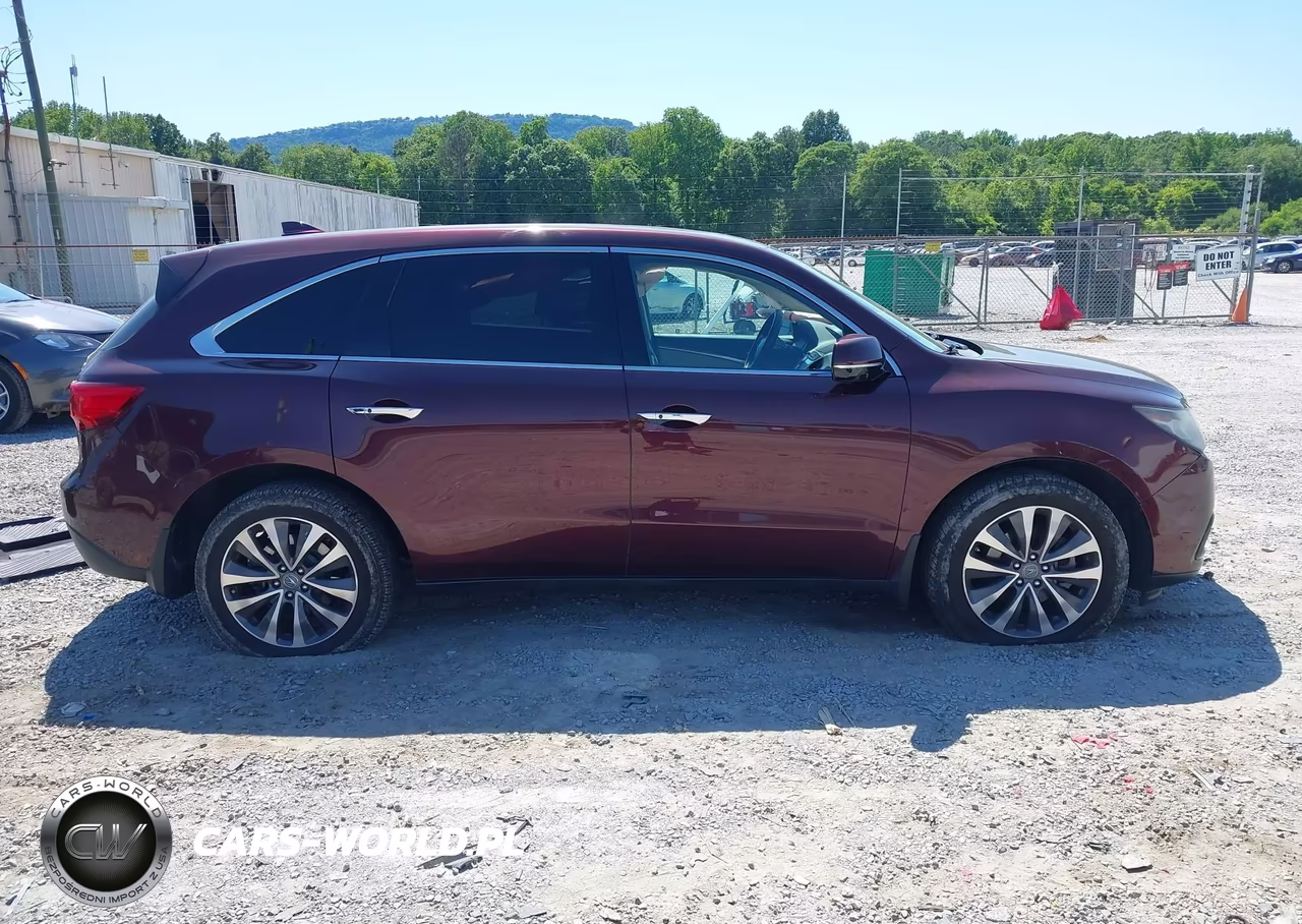 2016 Acura Mdx Technology Acurawatch Plus Packages-Technology Package VIN:5FRYD4H4XGB001382 - 13
