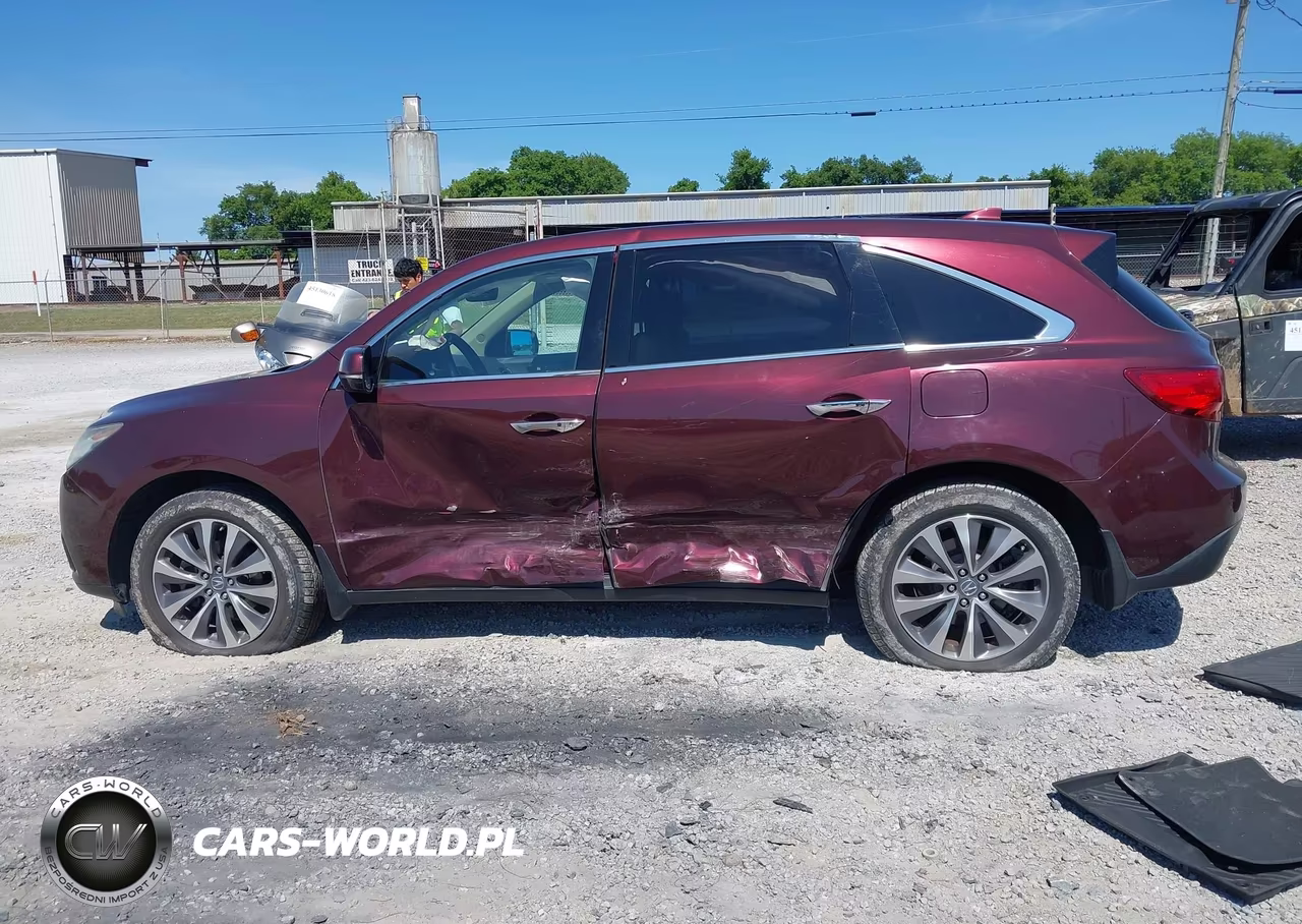 2016 Acura Mdx Technology Acurawatch Plus Packages-Technology Package VIN:5FRYD4H4XGB001382 - 14