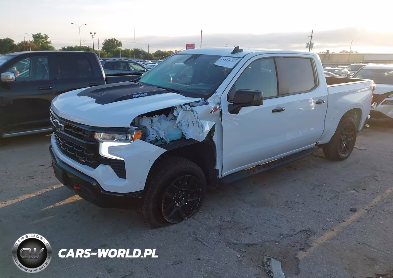 2025 Chevrolet Silverado 1500 4Wd Short Bed Lt Trail Boss VIN:3GCUKFE81SG353259 - 2
