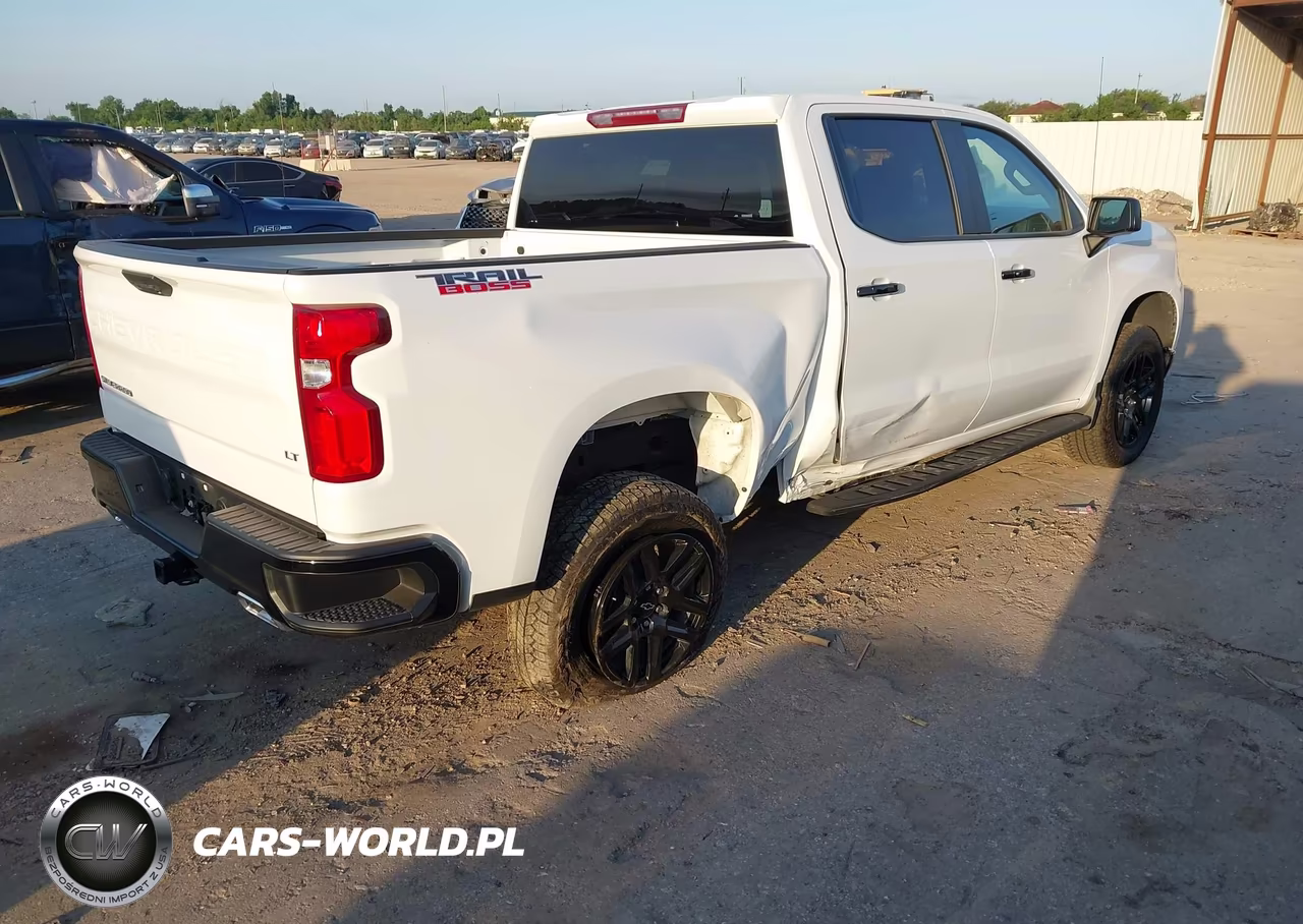 2025 Chevrolet Silverado 1500 4Wd Short Bed Lt Trail Boss VIN:3GCUKFE81SG353259 - 4