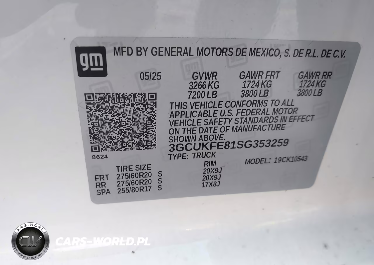 2025 Chevrolet Silverado 1500 4Wd Short Bed Lt Trail Boss VIN:3GCUKFE81SG353259 - 9