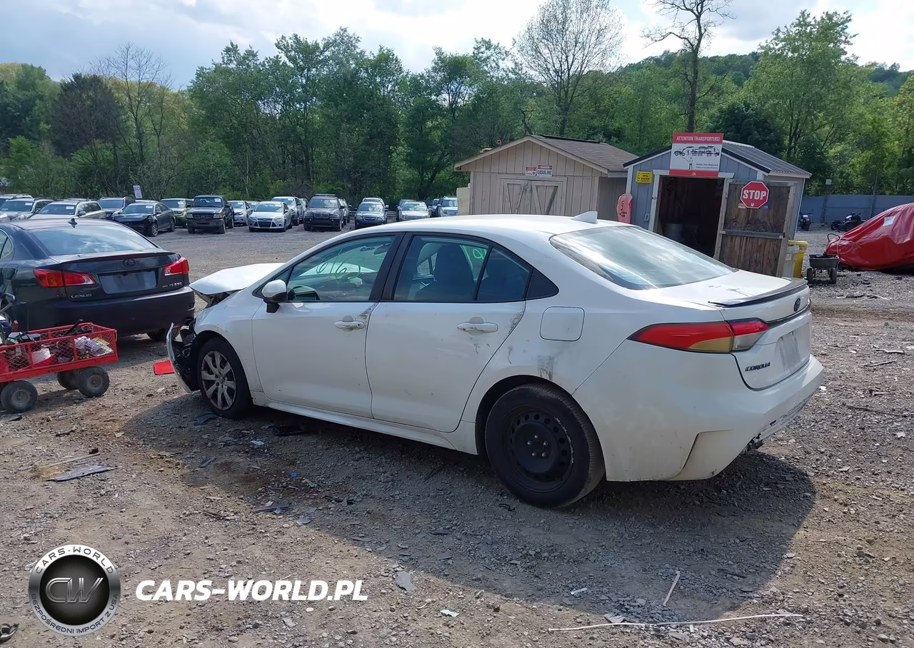 2021 Toyota Corolla Le VIN:5YFEPMAE6MP200623 - 3