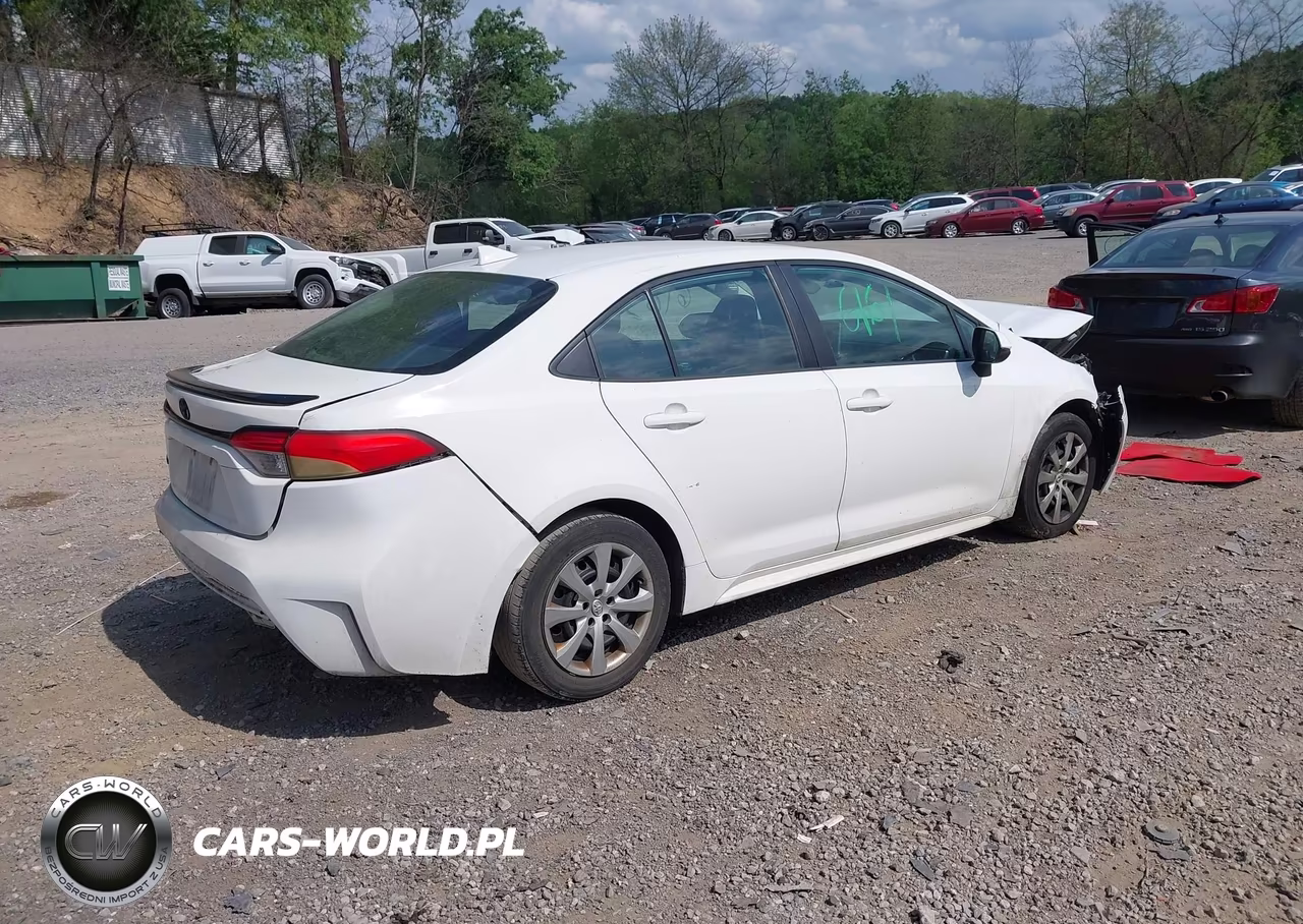2021 Toyota Corolla Le VIN:5YFEPMAE6MP200623 - 4