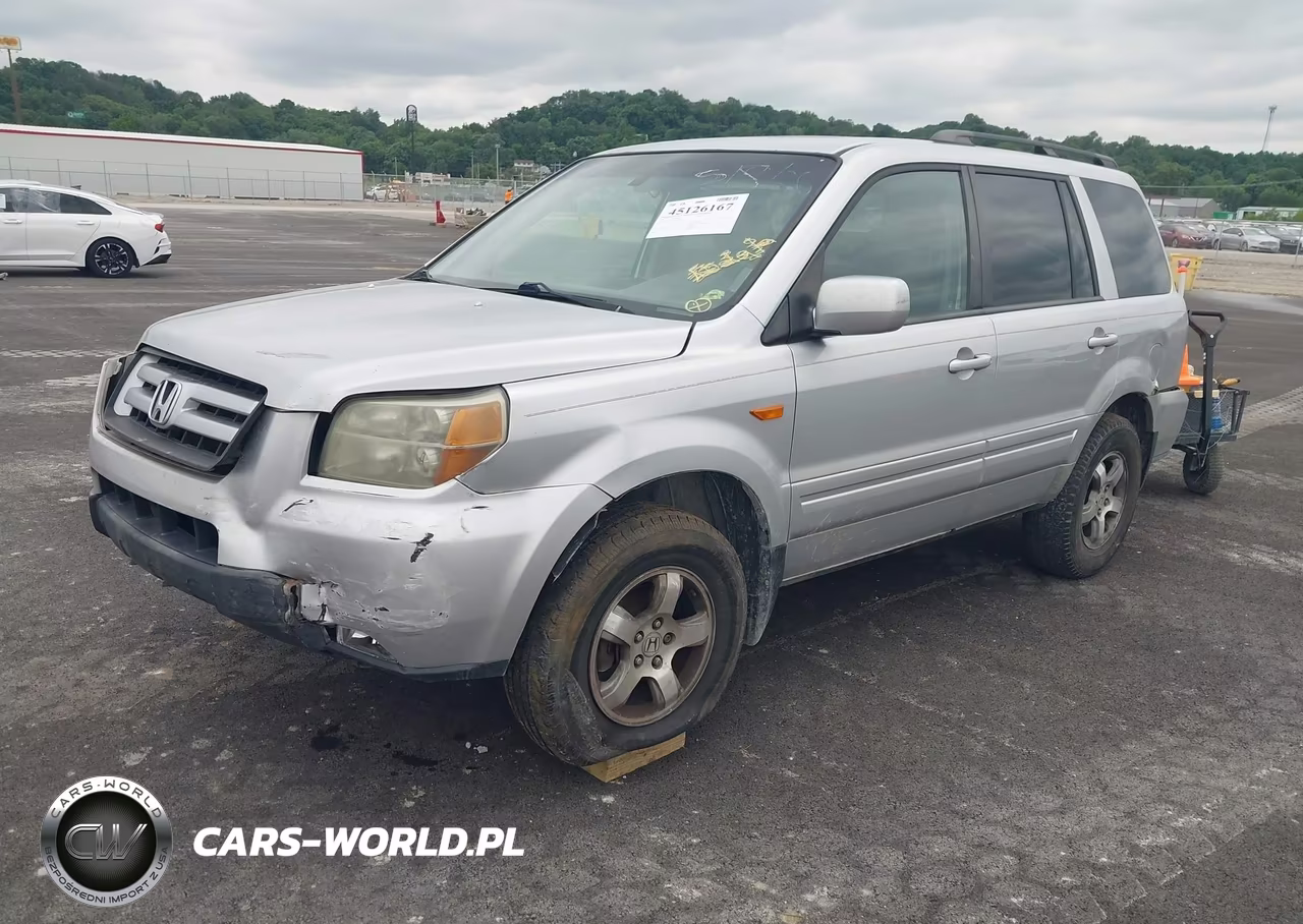 2007 Honda Pilot Ex-L VIN:2HKYF18687H515468 - 2