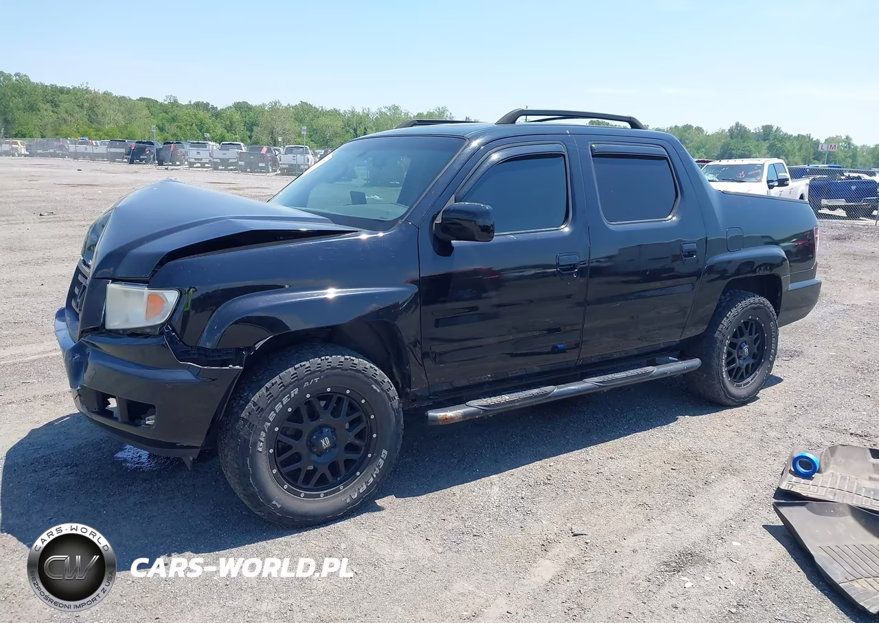 2012 Honda Ridgeline Rtl VIN:5FPYK1F59CB456453 - 2