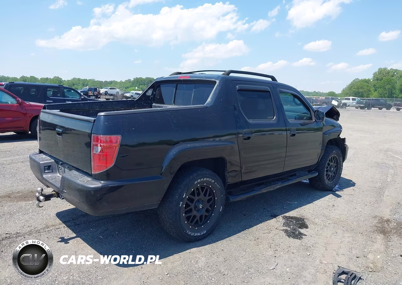 2012 Honda Ridgeline Rtl VIN:5FPYK1F59CB456453 - 4