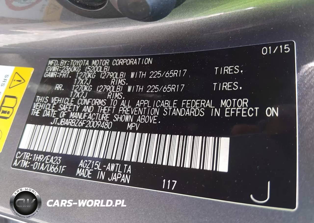 2015 Lexus Nx 200T VIN:JTJBARBZ6F2009480 - 9