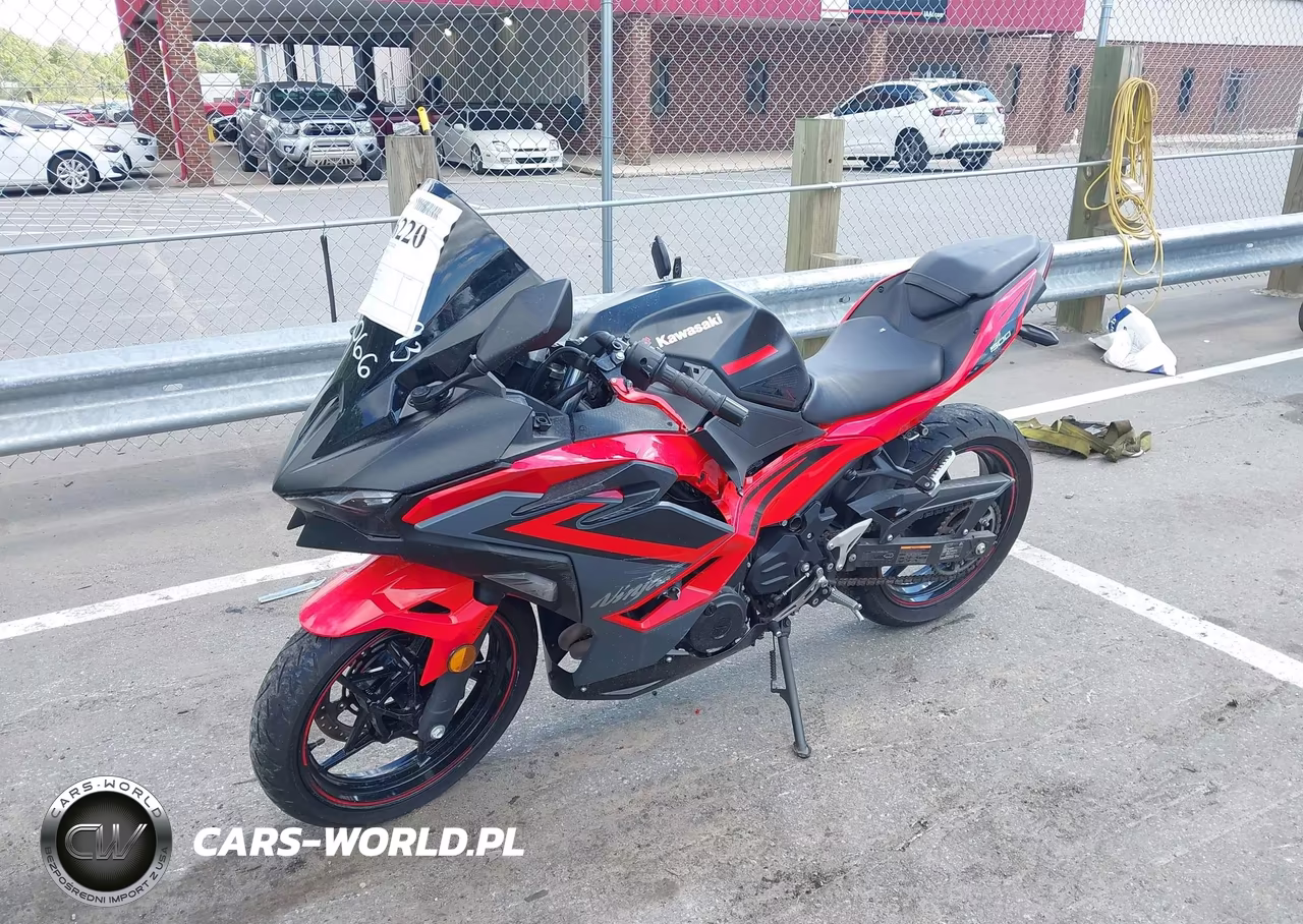 2025 Kawasaki Ex500 A-B VIN:ML5EXGJ14SDA53066 - 2