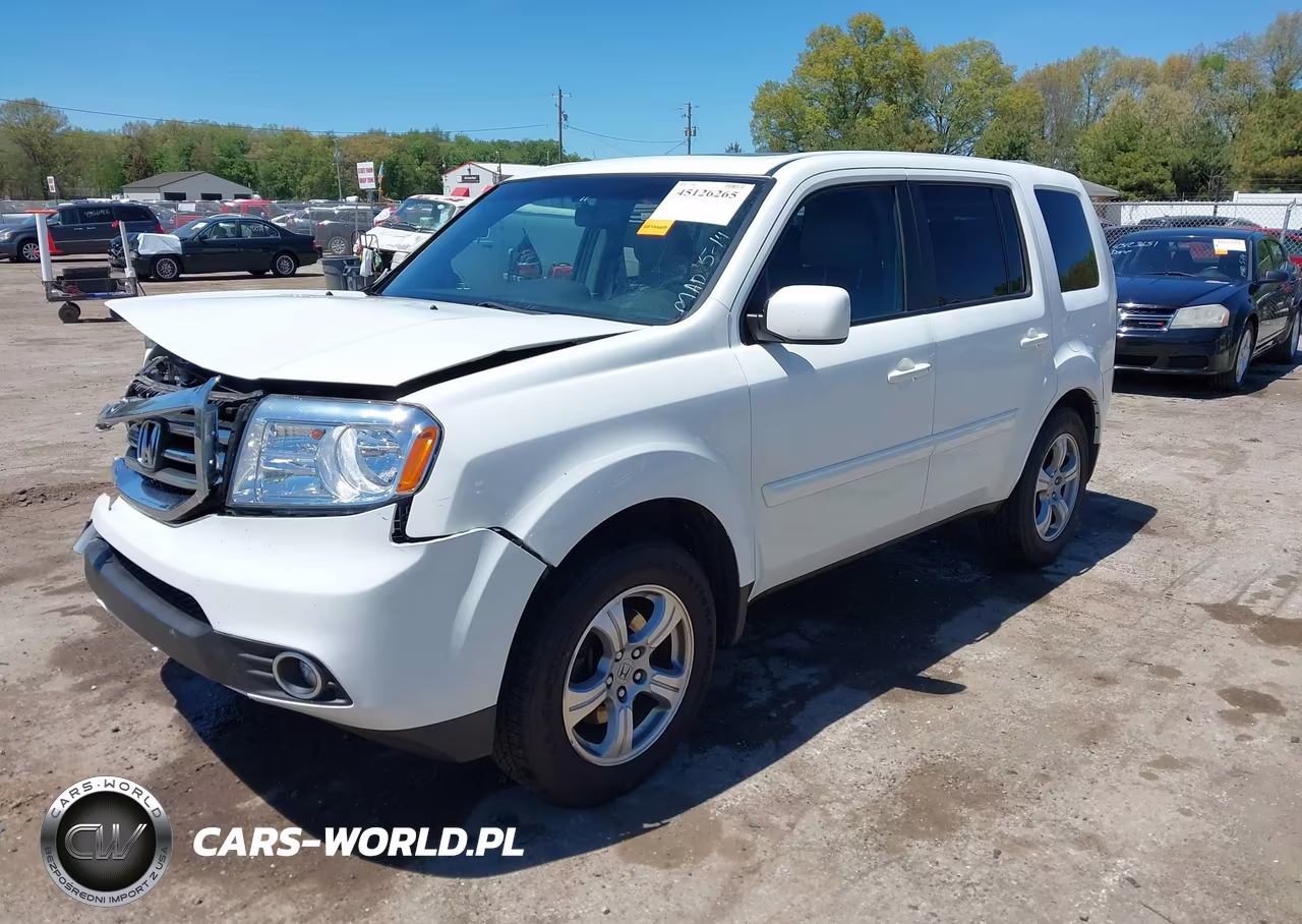 2014 Honda Pilot Ex-L VIN:5FNYF4H50EB041388 - 2