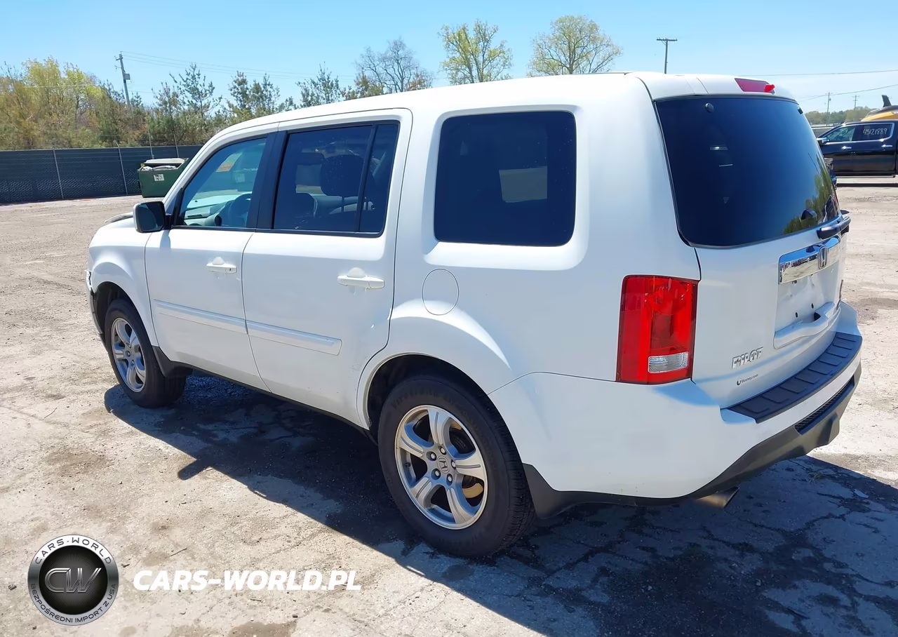 2014 Honda Pilot Ex-L VIN:5FNYF4H50EB041388 - 3
