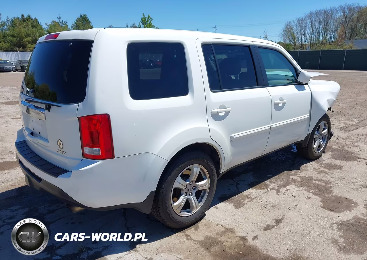 2014 Honda Pilot Ex-L VIN:5FNYF4H50EB041388 - 4
