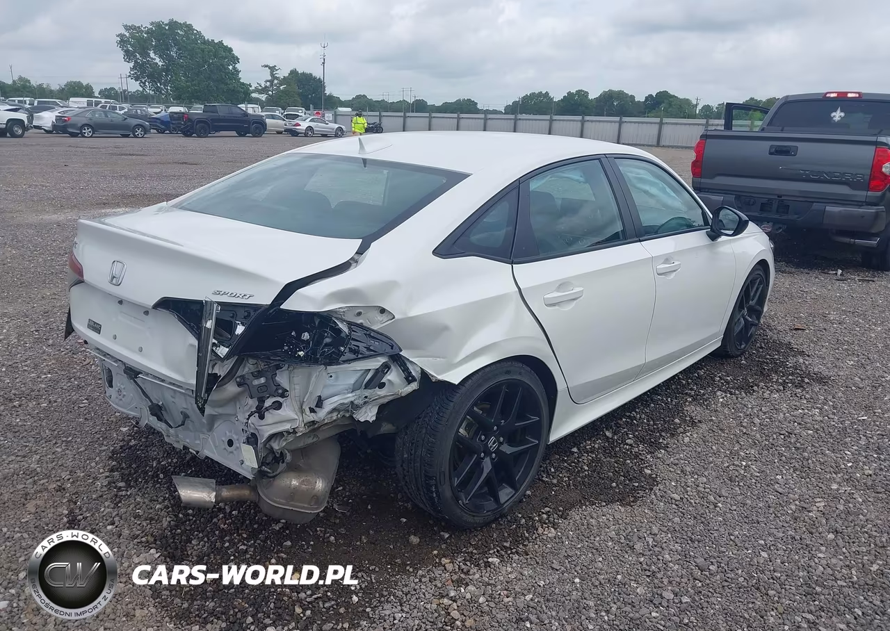 2025 Honda Civic Sport VIN:2HGFE2F55SH523203 - 4