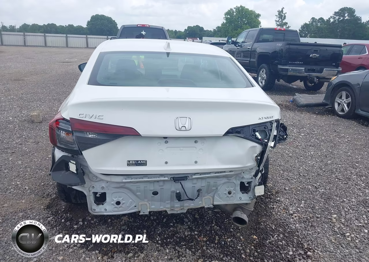 2025 Honda Civic Sport VIN:2HGFE2F55SH523203 - 6