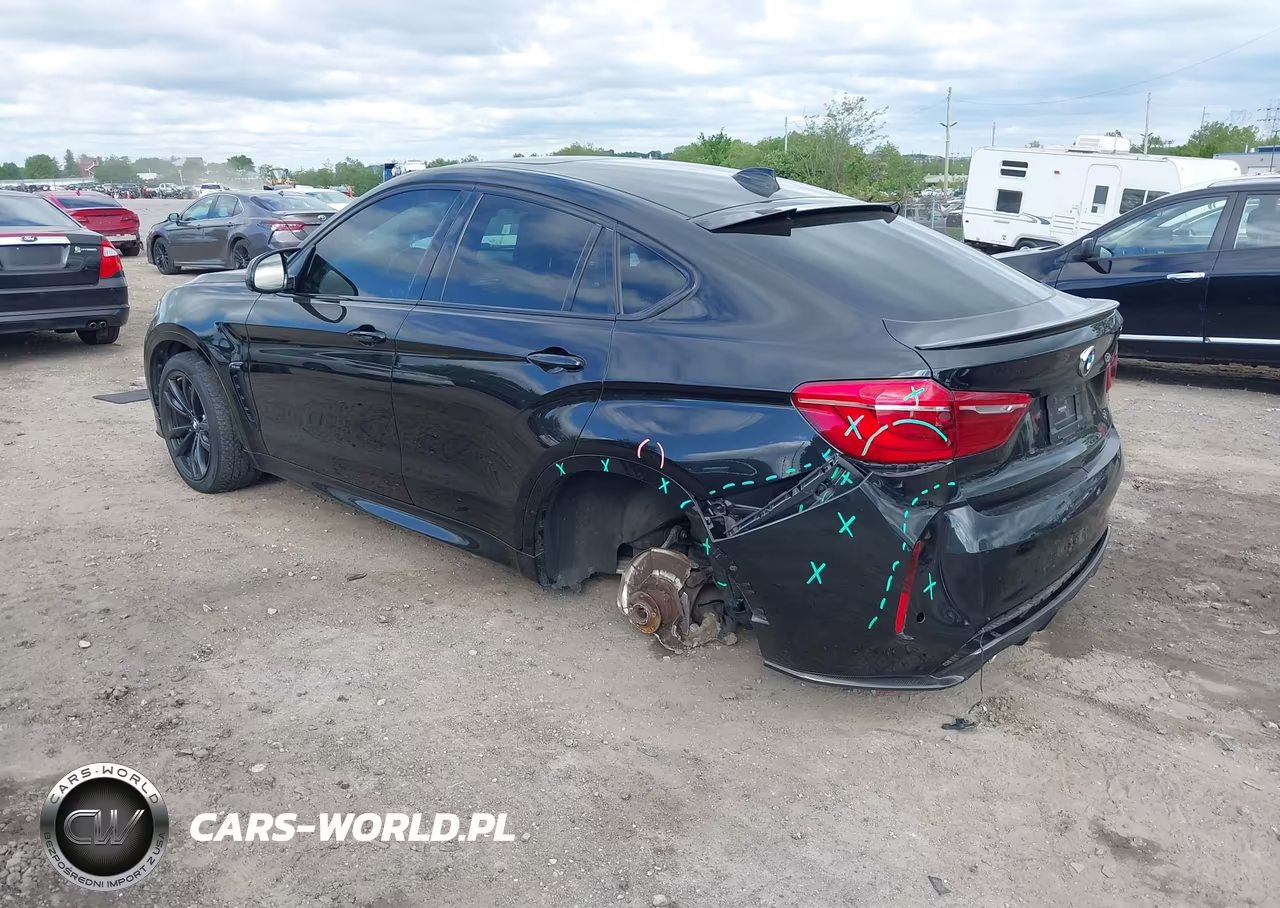 2016 BMW X6 M VIN:5YMKW8C53G0R43336 - 3