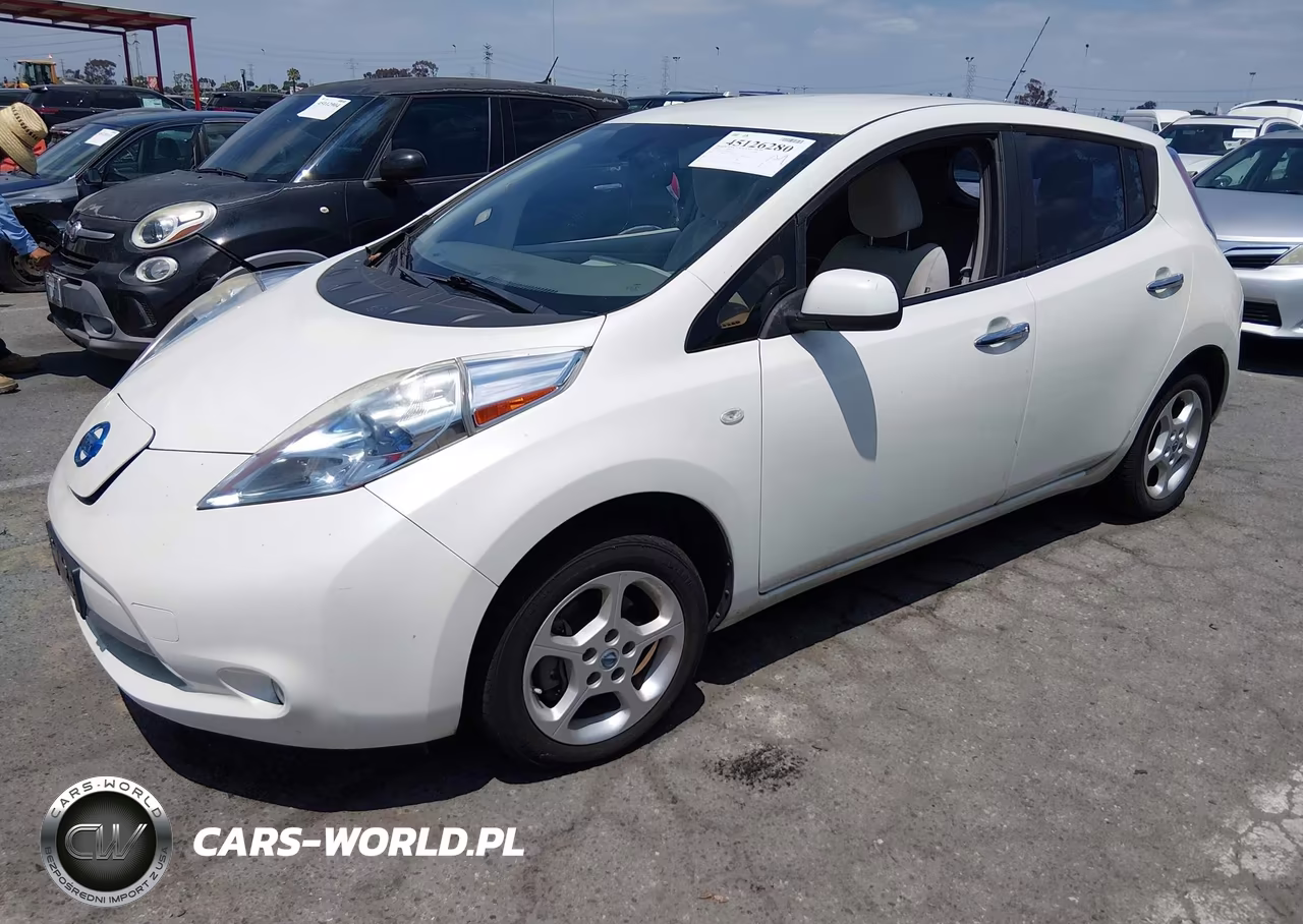 2012 Nissan Leaf Sl VIN:JN1AZ0CP4CT026612 - 2