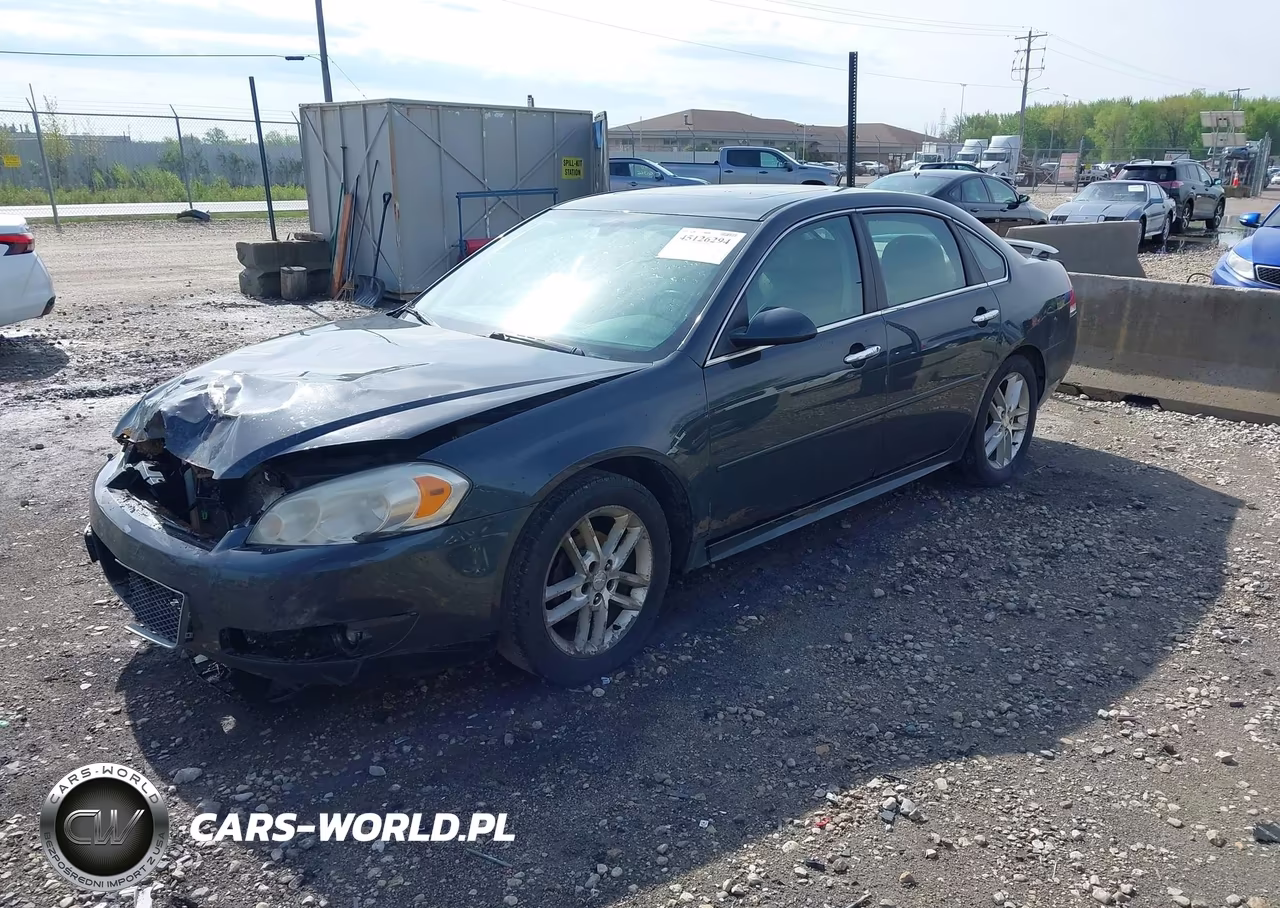 2013 Chevrolet Impala Ltz VIN:2G1WC5E32D1227744 - 2