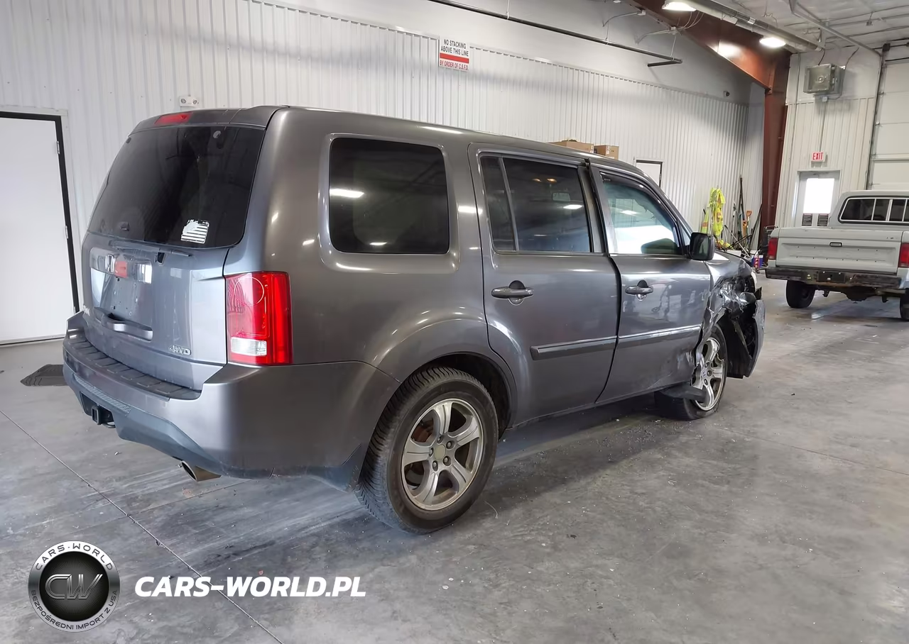 2015 Honda Pilot Ex-L VIN:5FNYF4H76FB054889 - 4