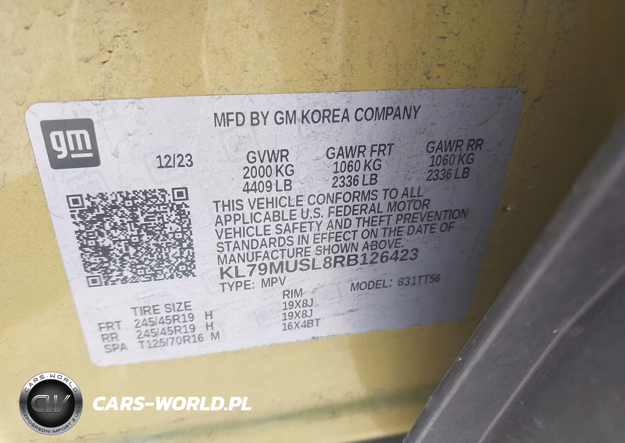 2024 Chevrolet Trailblazer Awd Rs VIN:KL79MUSL8RB126423 - 9