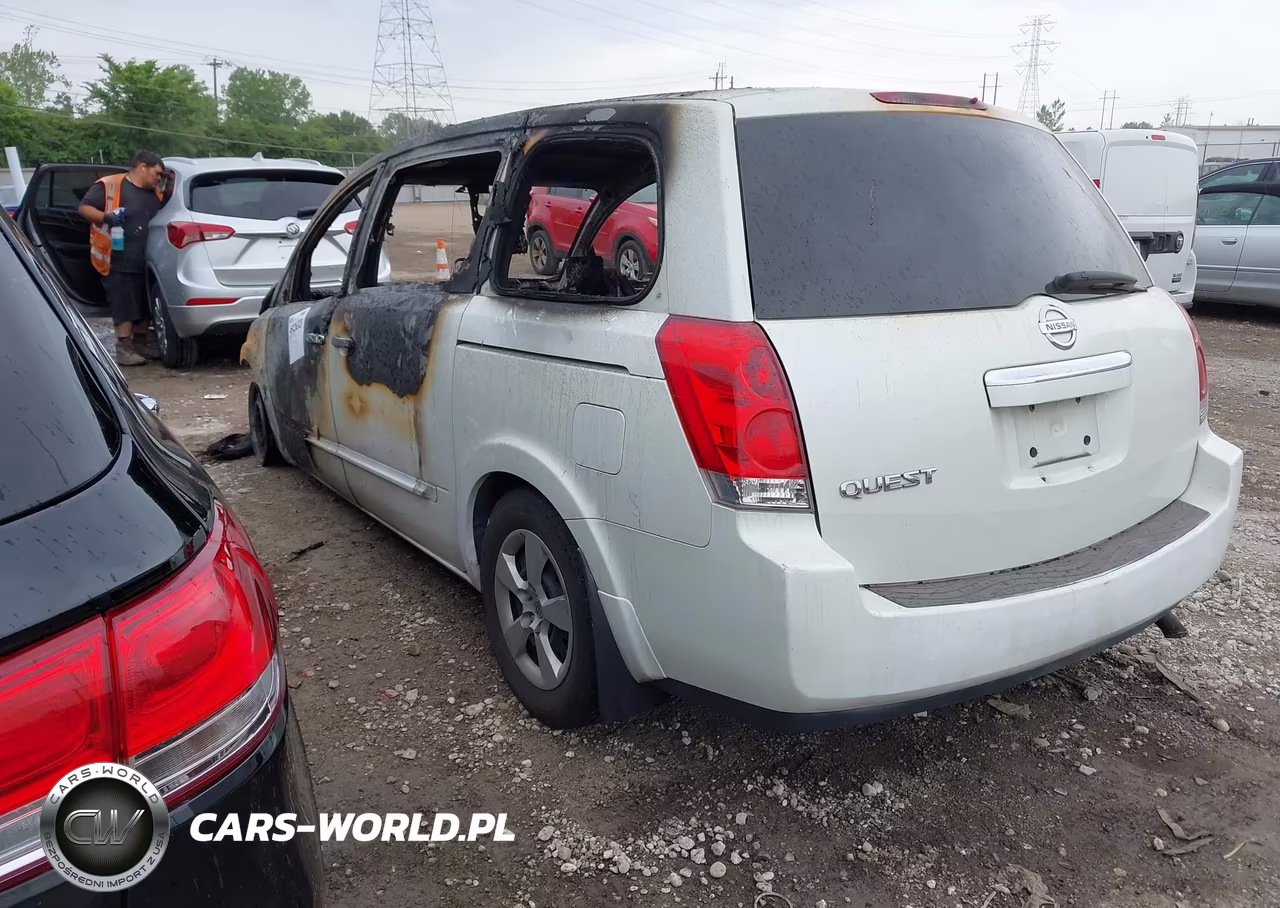 2008 Nissan Quest 3.5 VIN:5N1BV28UX8N107628 - 3